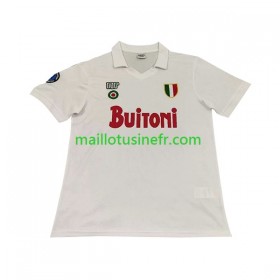Maillot de Foot SSC Naples 1987 Extérieur Retro 1988